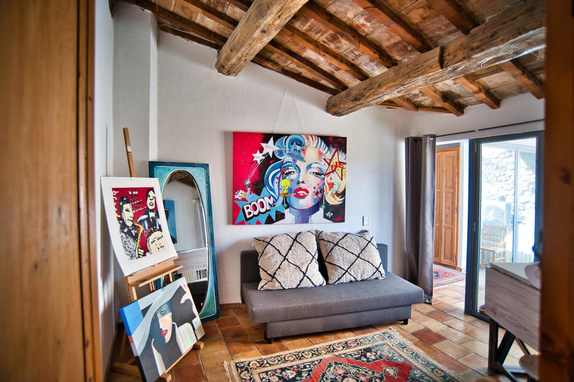 Chambre D'Hote Vue Exepitonnelle Uzes Exterior photo