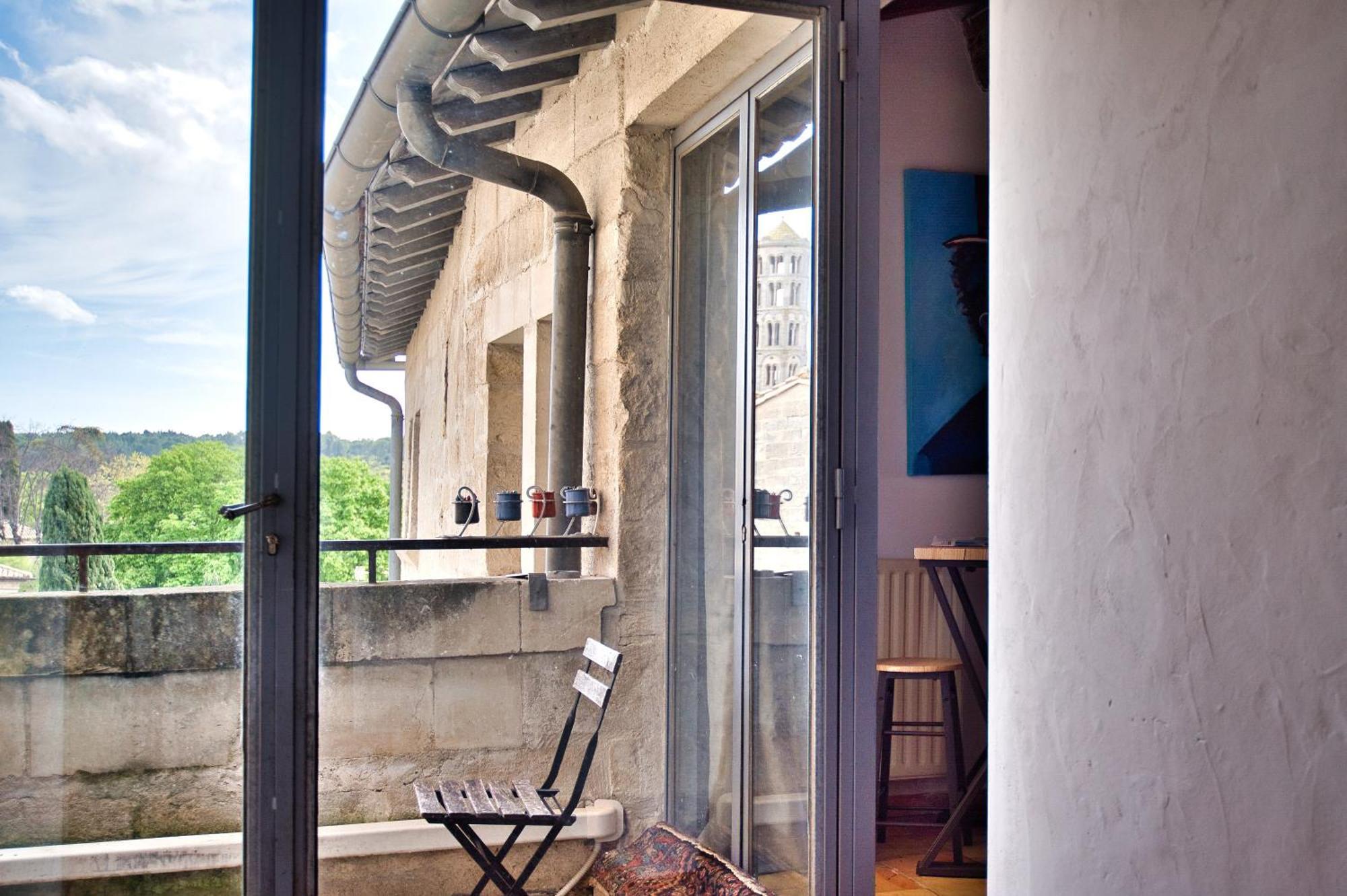 Chambre D'Hote Vue Exepitonnelle Uzes Exterior photo
