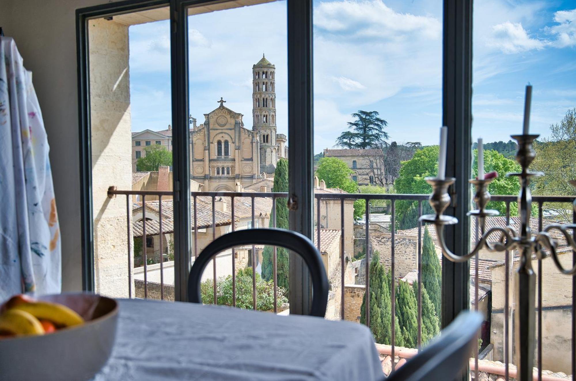 Chambre D'Hote Vue Exepitonnelle Uzes Exterior photo